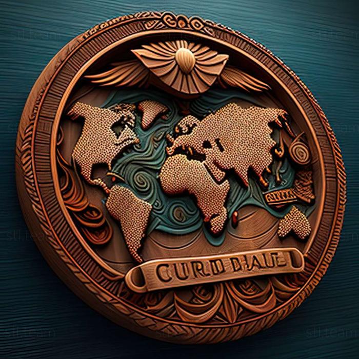 3D model Europa Universalis 4 Conqueof Paradise game (STL)